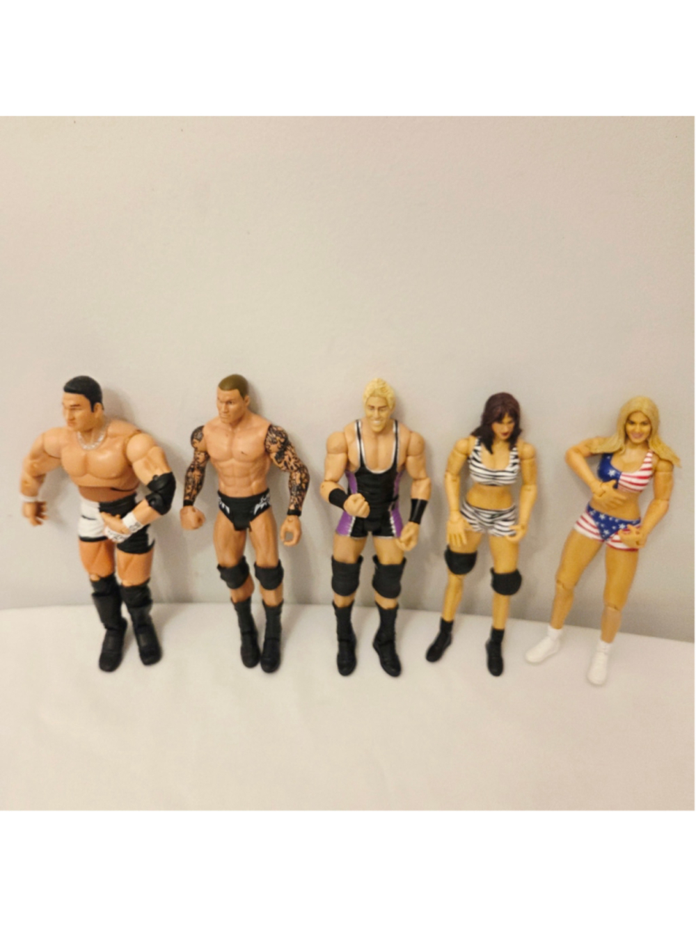 5 PC. WWE/TNA Action Figure Set